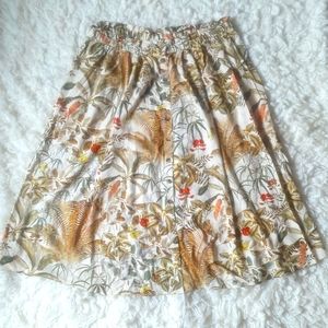H&M Tropical print maxi skirt. XXL.